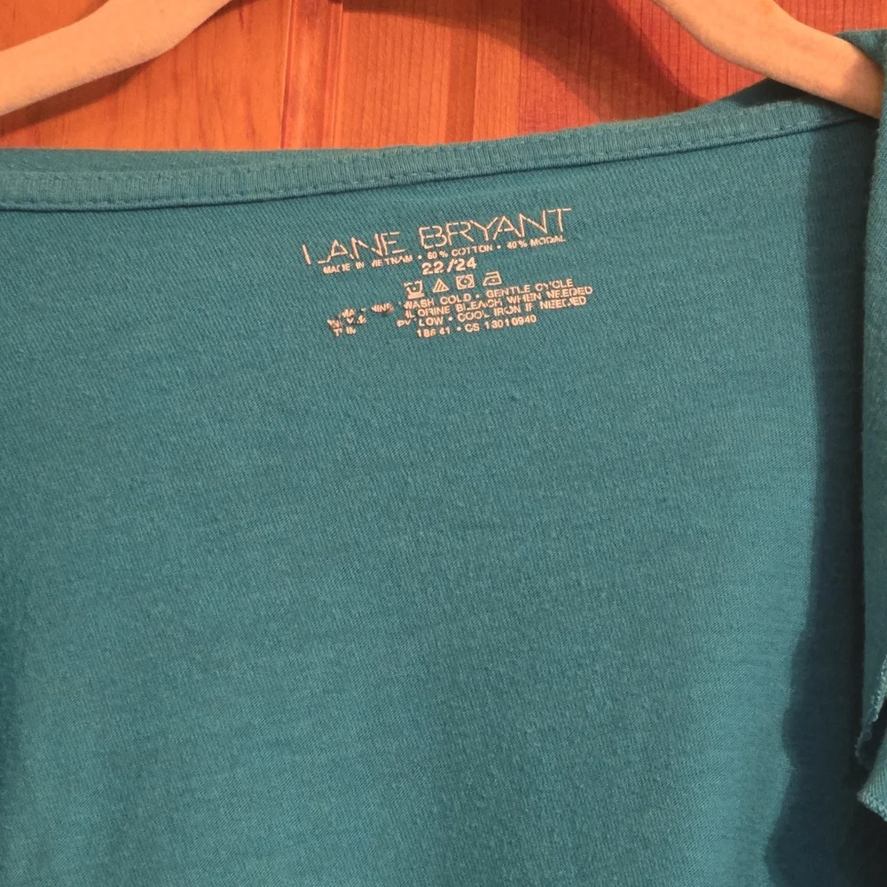 Lane Bryant Blue Cardigan Size 22/24 - Picture 2 of 3